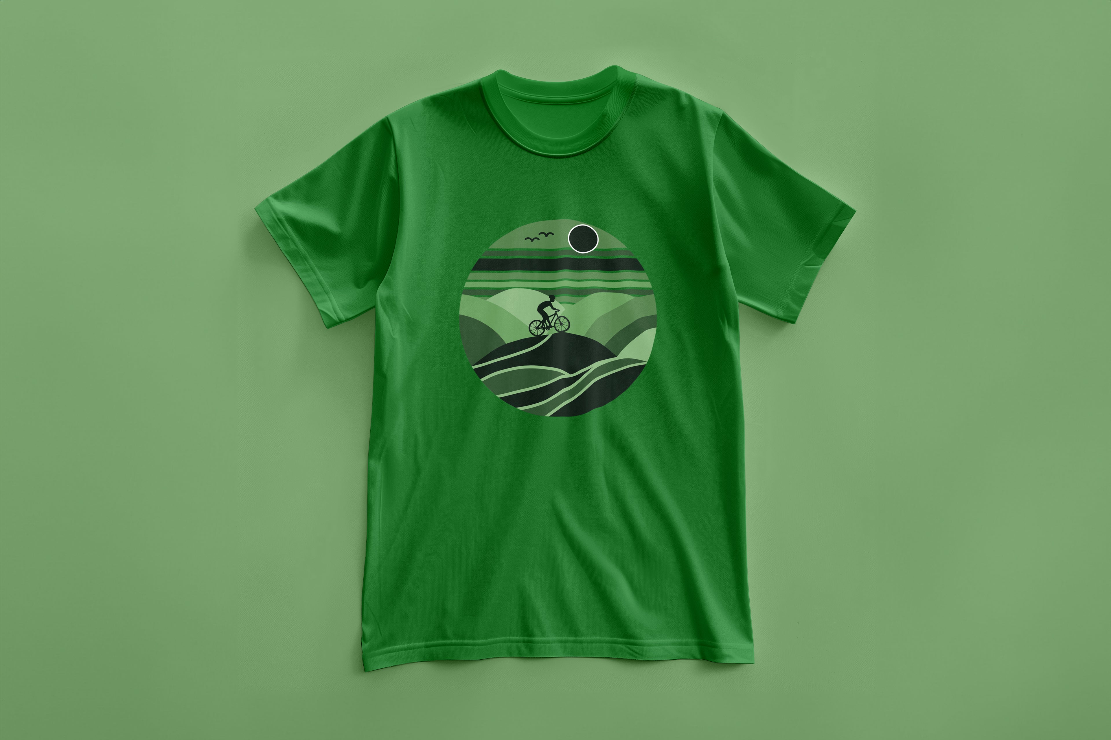 Green Valley Cyclist Tee