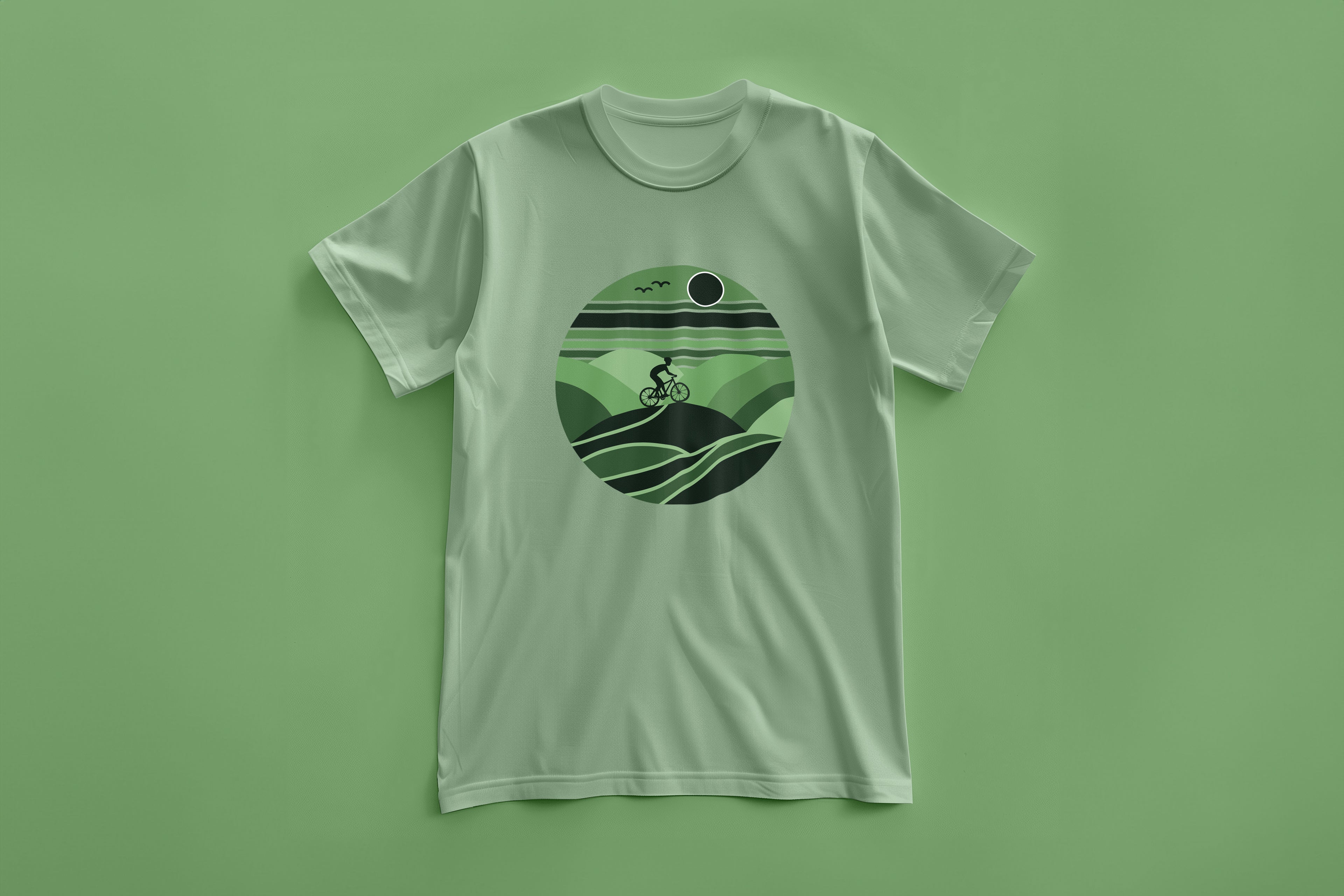Green Valley Cyclist Tee