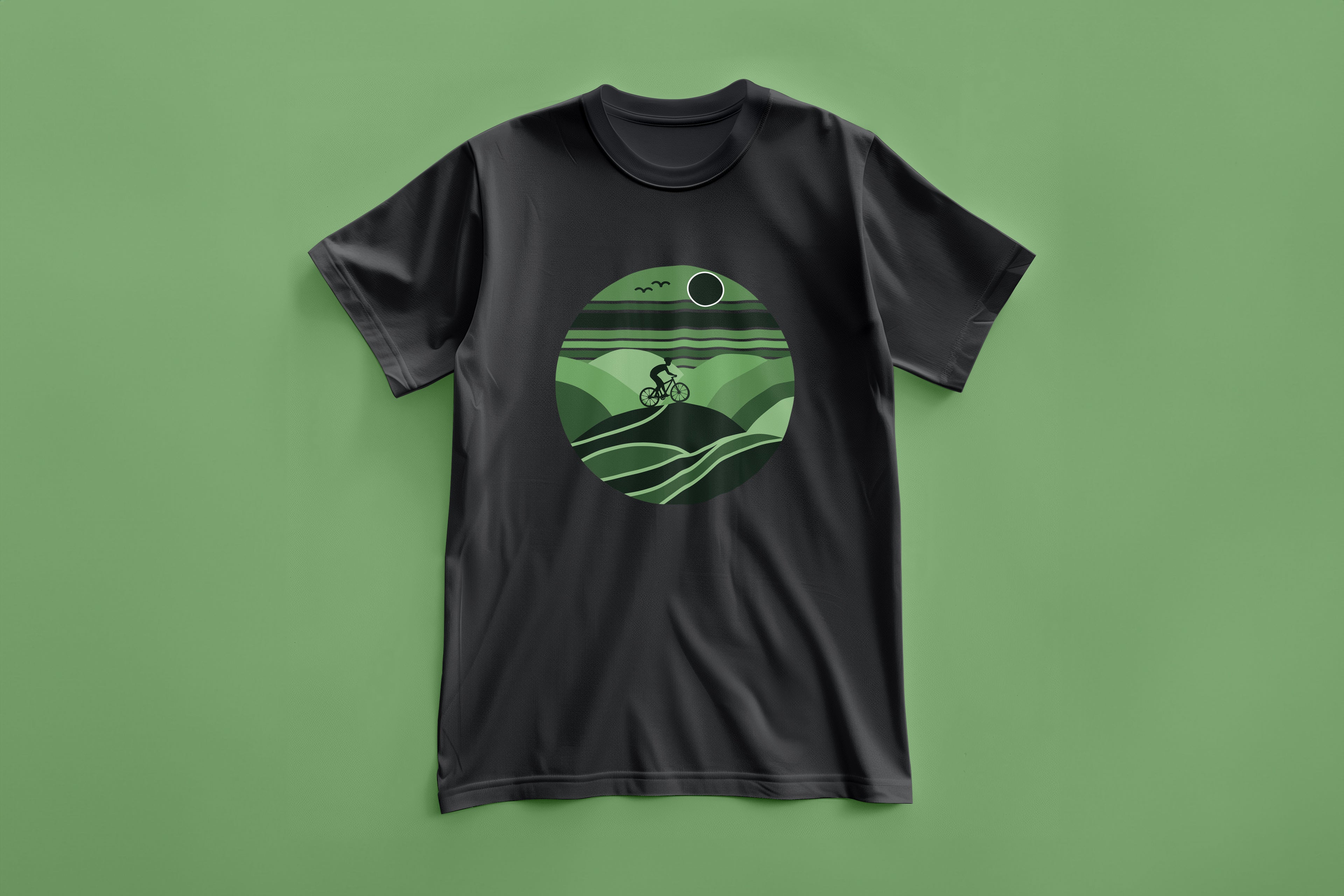 Green Valley Cyclist Tee