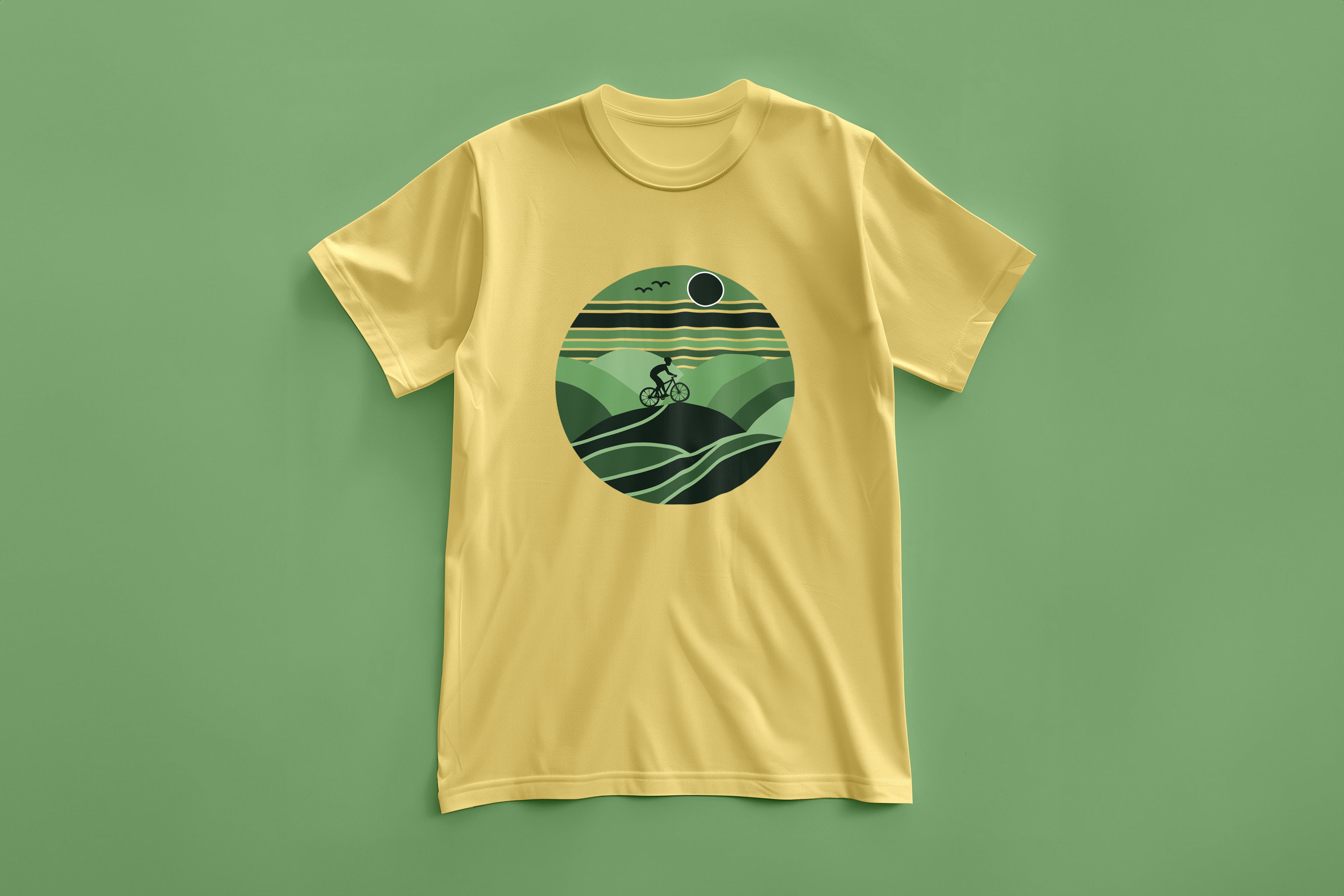 Green Valley Cyclist Tee