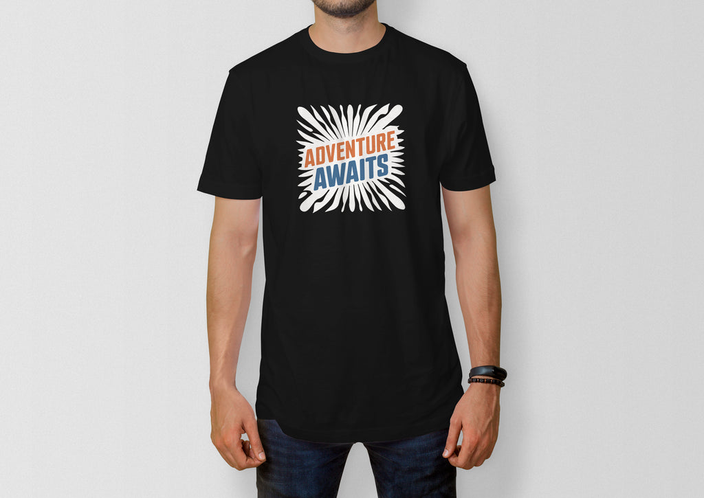 Adventure Awaits Energy Burst Tee