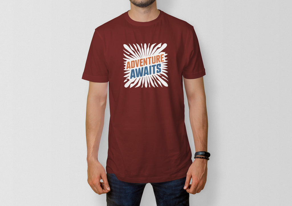 Adventure Awaits Energy Burst Tee