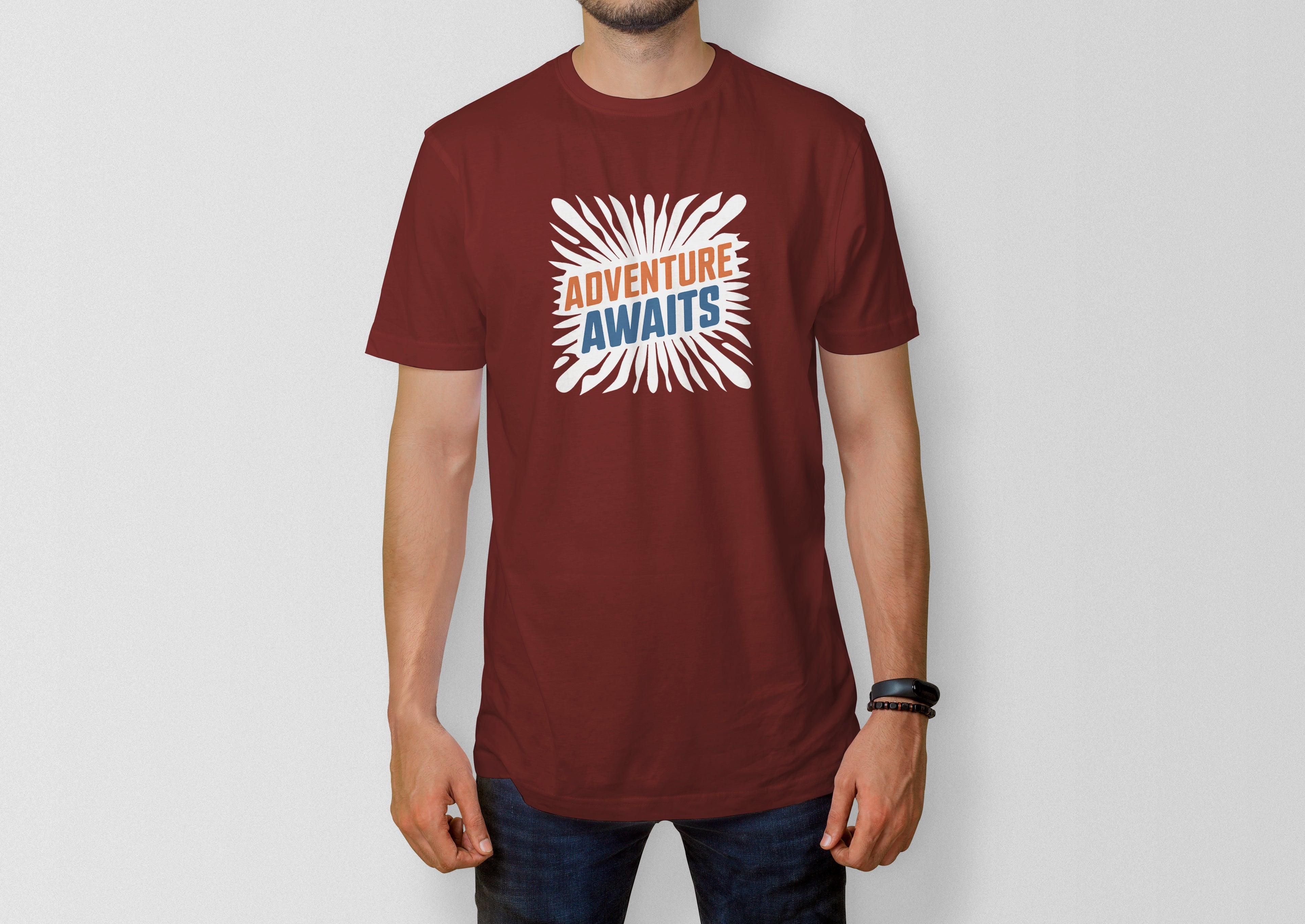Adventure Awaits Energy Burst Tee