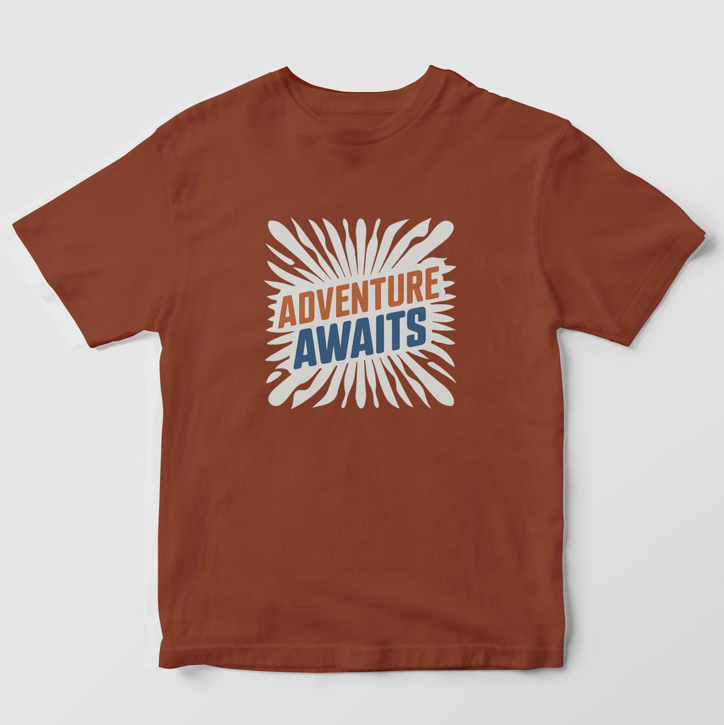 Adventure Awaits Energy Burst Tee