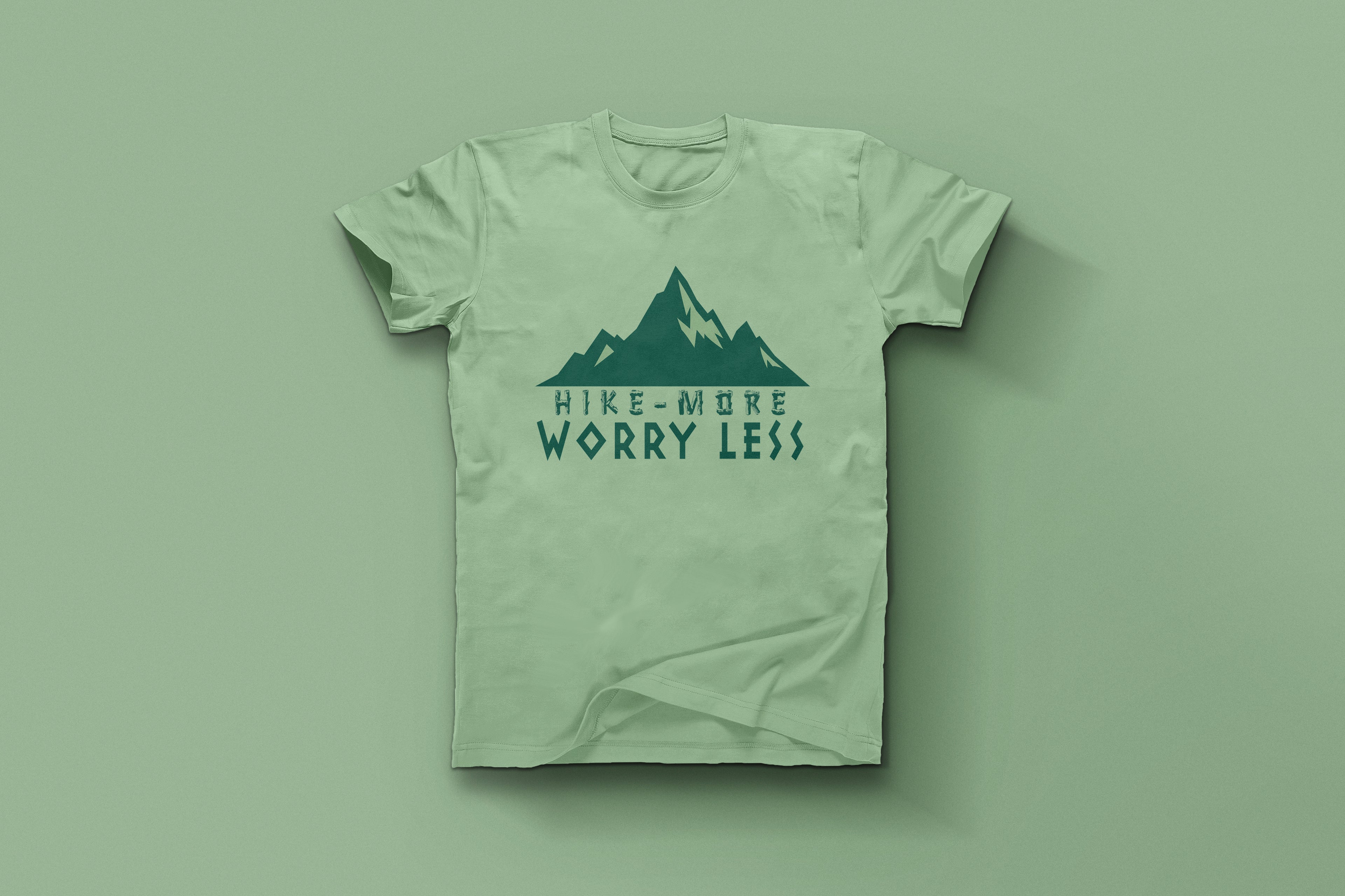 Adventure Mindset - Hike More Worry Less T-Shirt