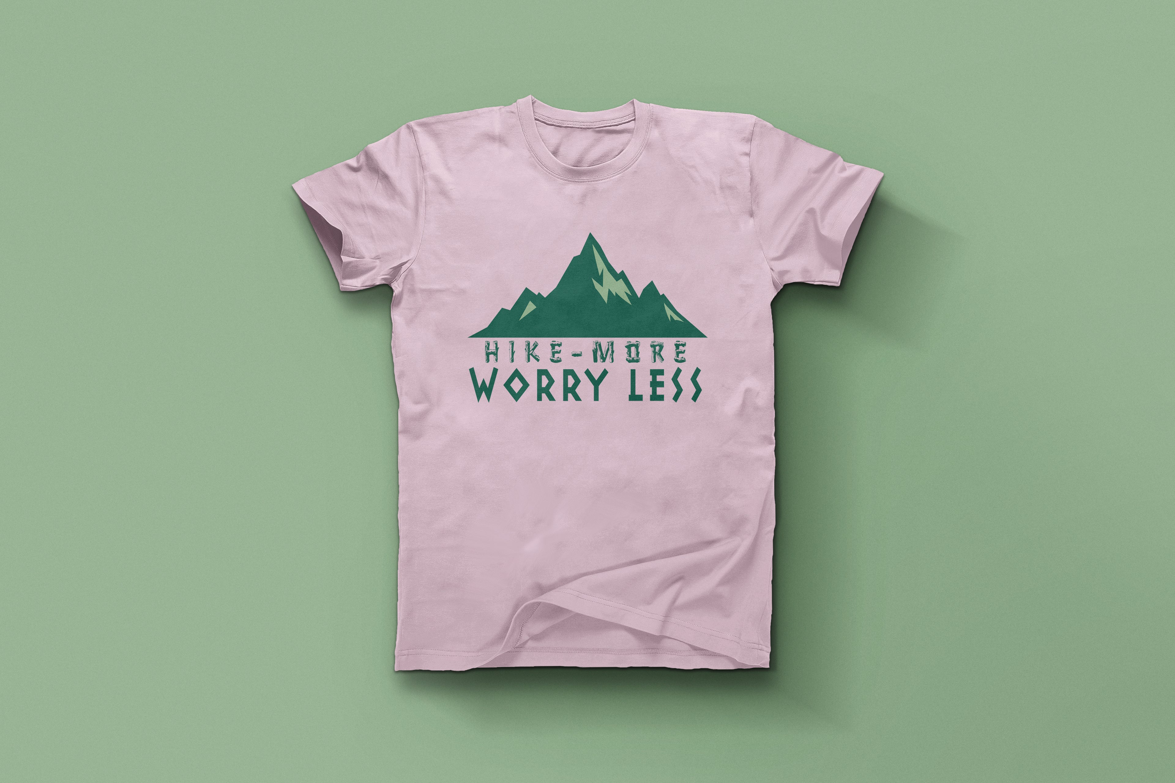 Adventure Mindset - Hike More Worry Less T-Shirt