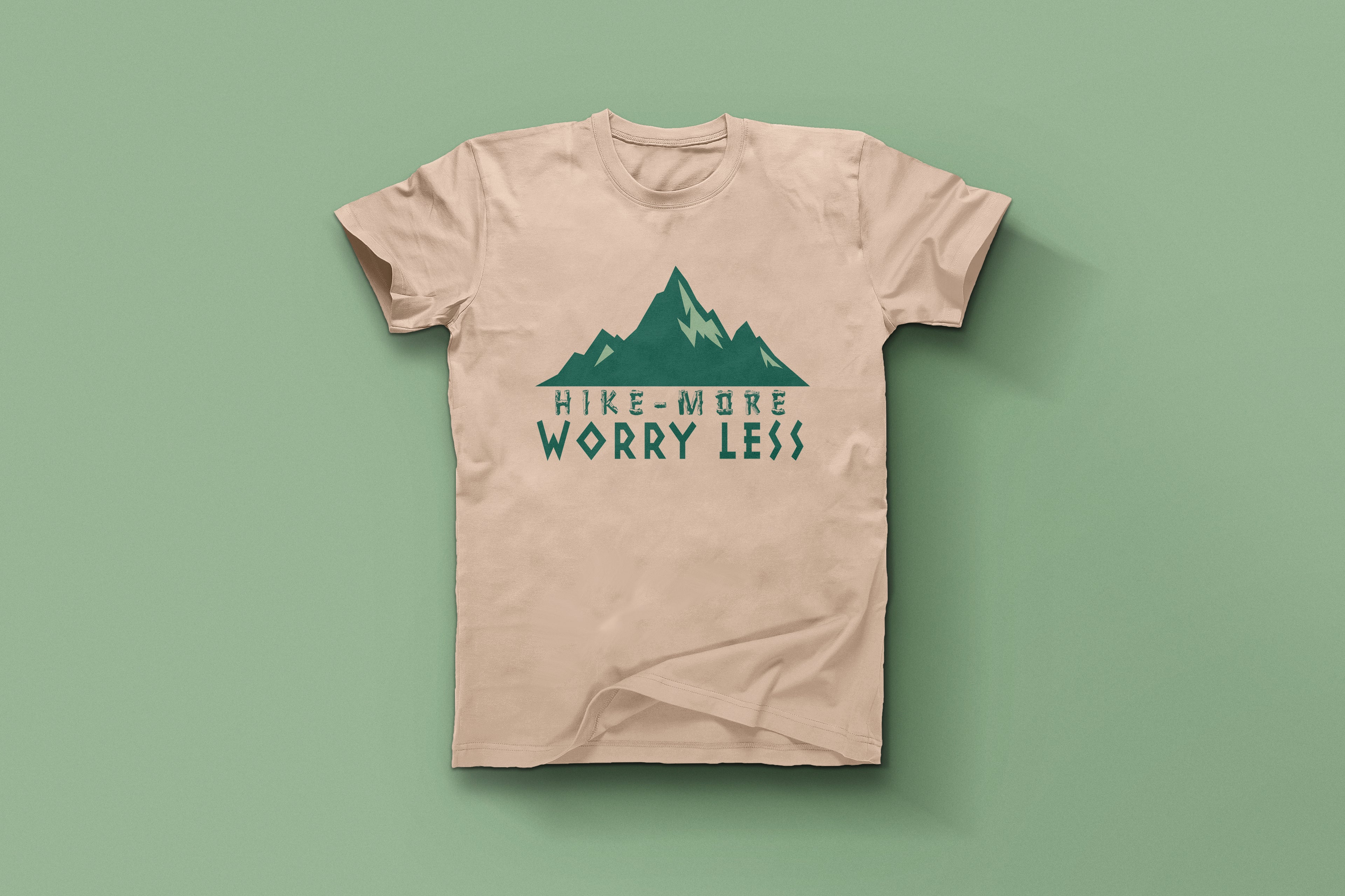 Adventure Mindset - Hike More Worry Less T-Shirt