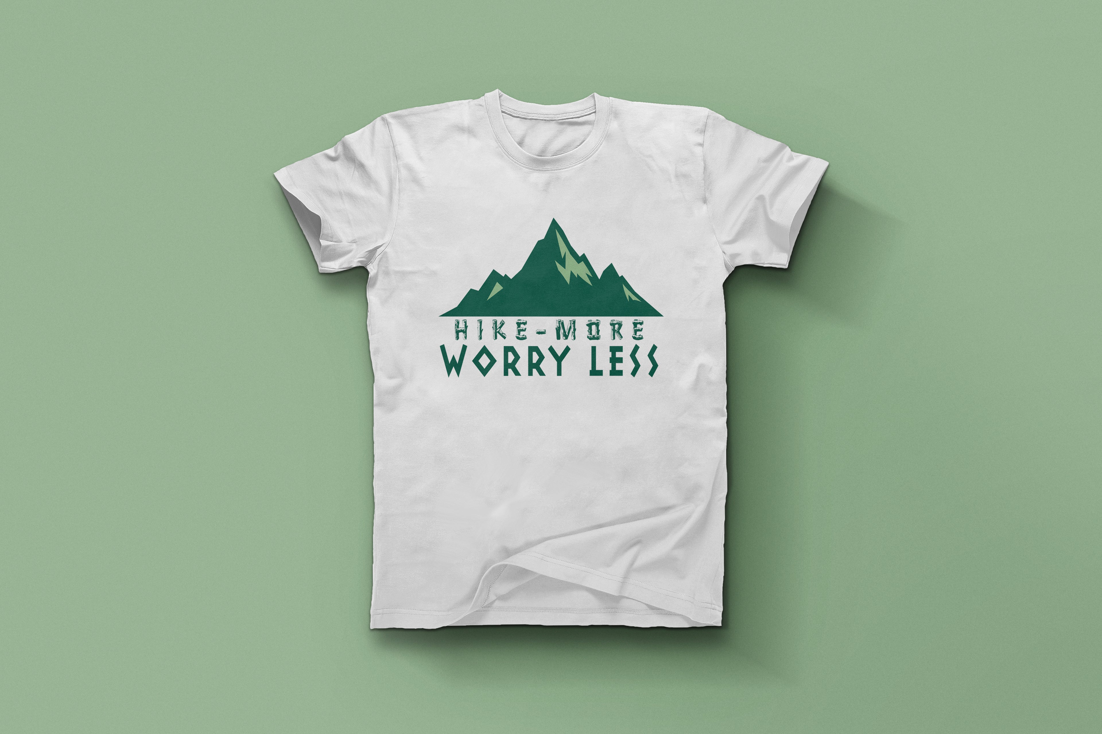 Adventure Mindset - Hike More Worry Less T-Shirt