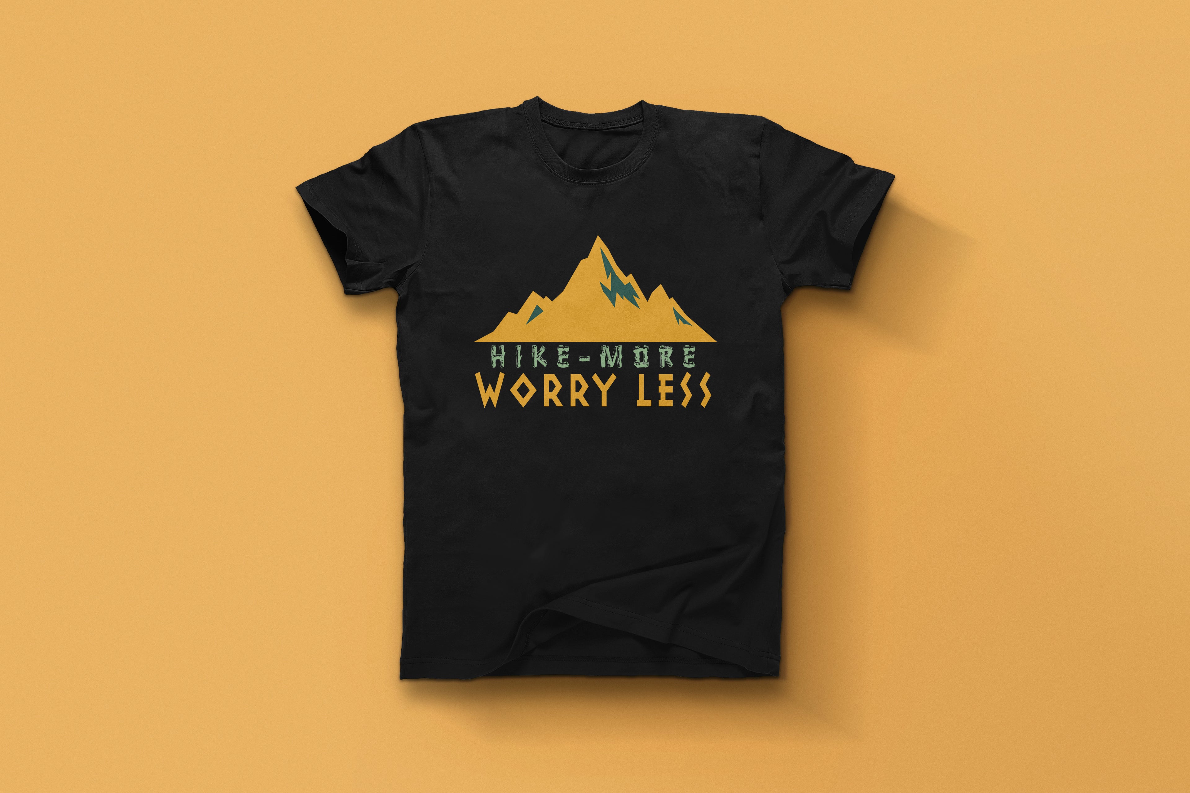 Adventure Mindset - Hike More Worry Less T-Shirt