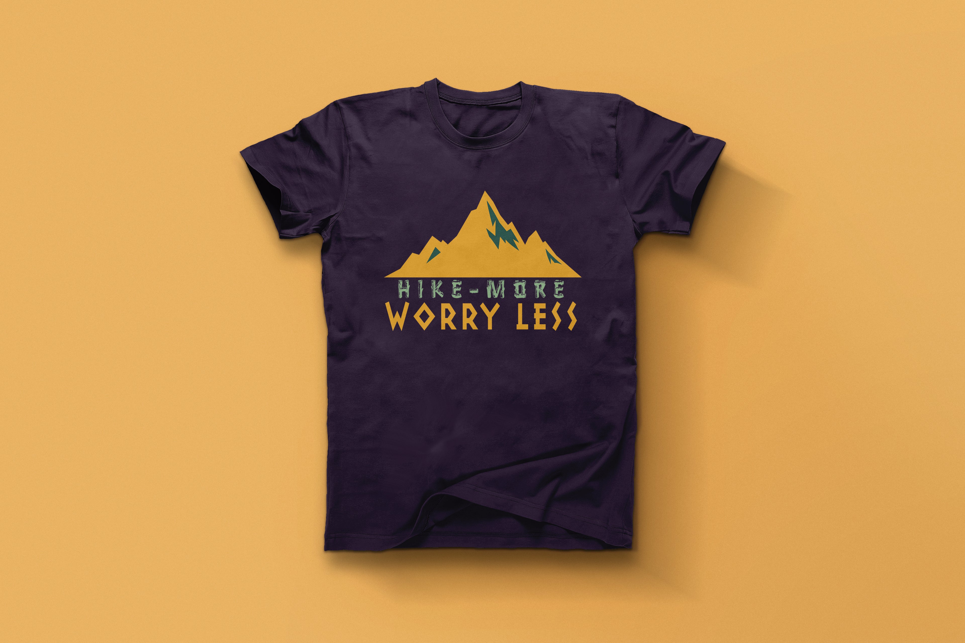 Adventure Mindset - Hike More Worry Less T-Shirt