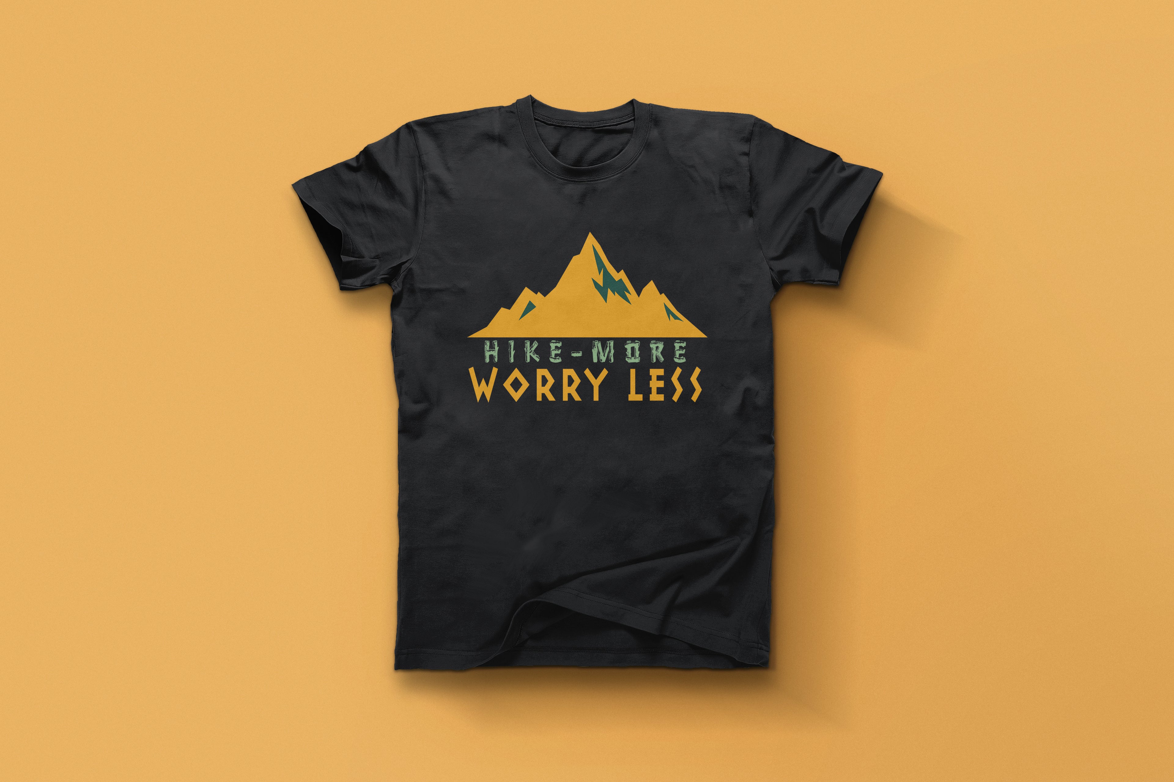 Adventure Mindset - Hike More Worry Less T-Shirt