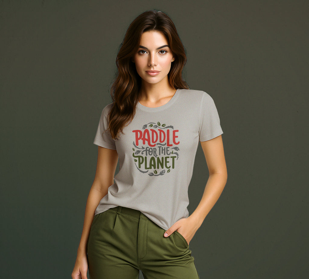 "Paddle for the Planet" Eco-Warrior T-Shirt