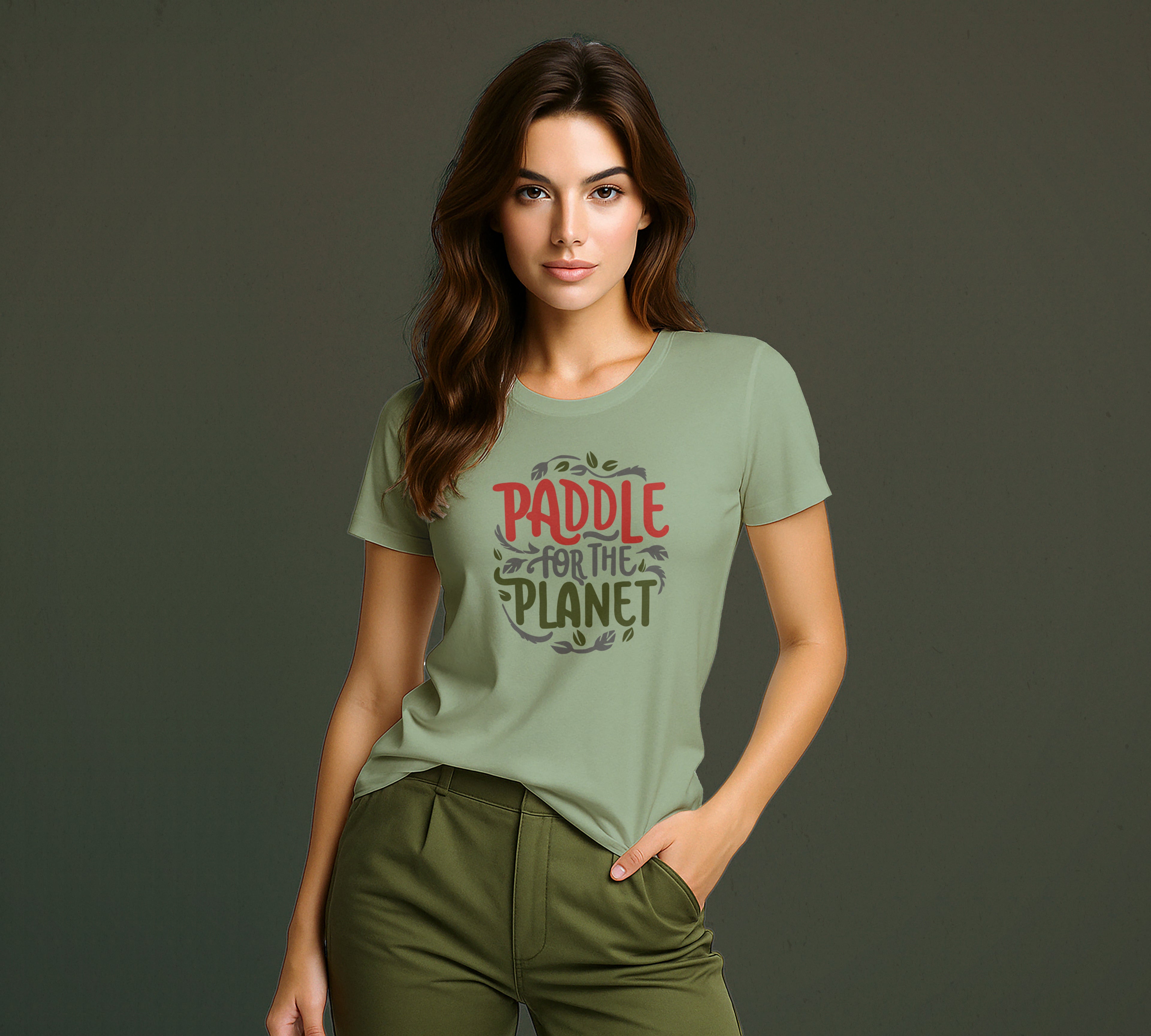 "Paddle for the Planet" Eco-Warrior T-Shirt