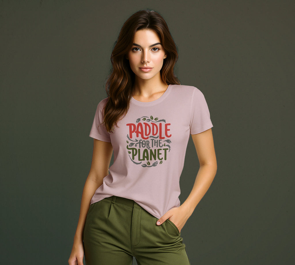 "Paddle for the Planet" Eco-Warrior T-Shirt