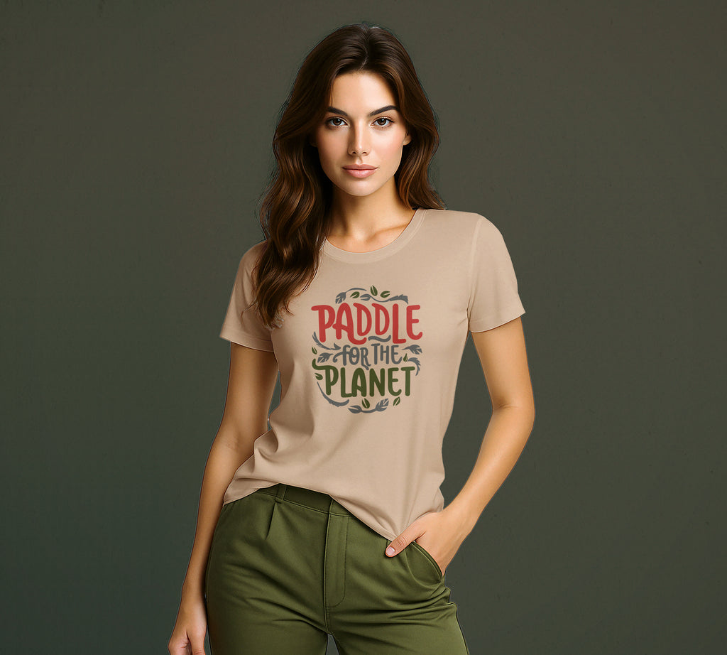 "Paddle for the Planet" Eco-Warrior T-Shirt