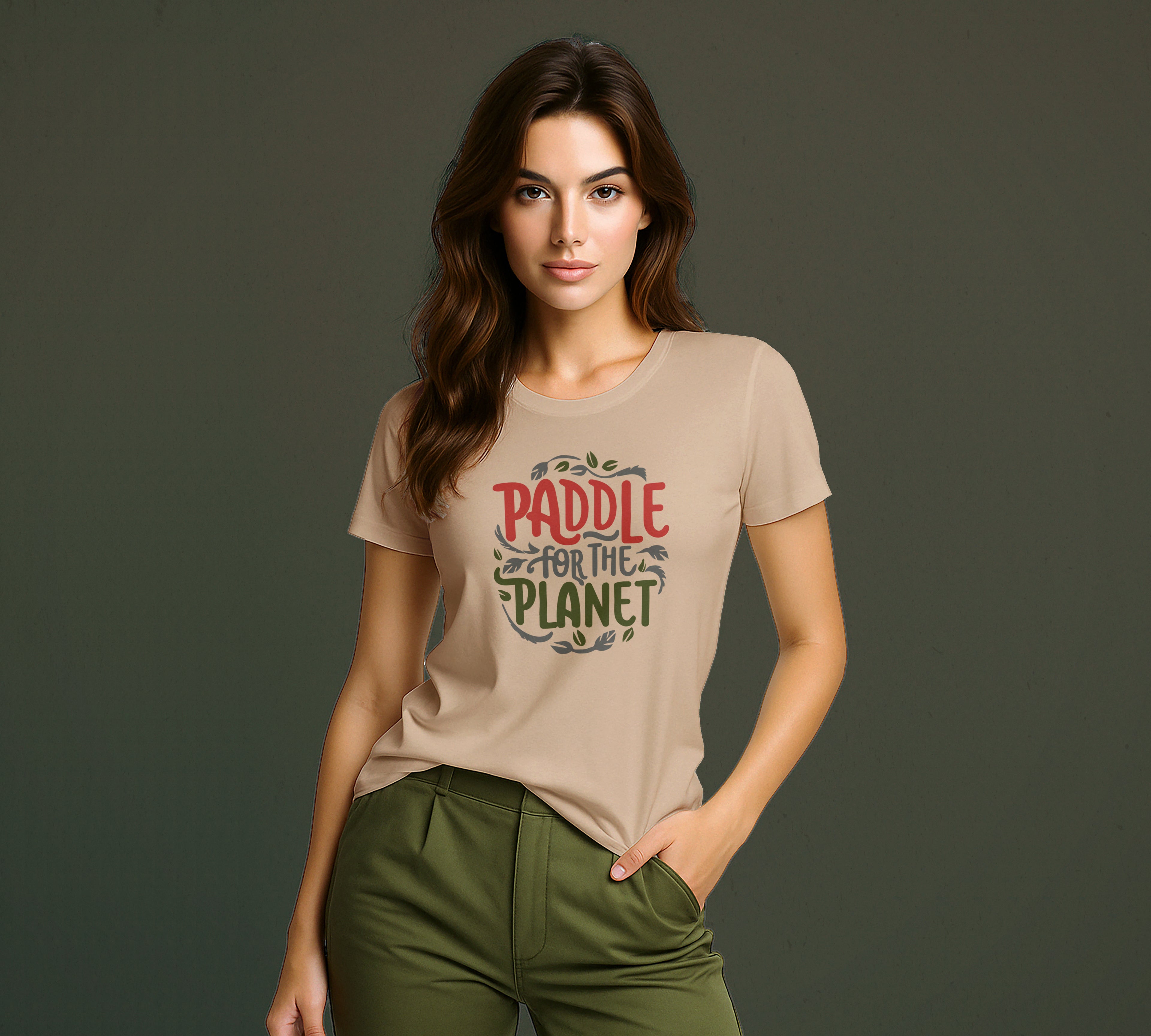 "Paddle for the Planet" Eco-Warrior T-Shirt