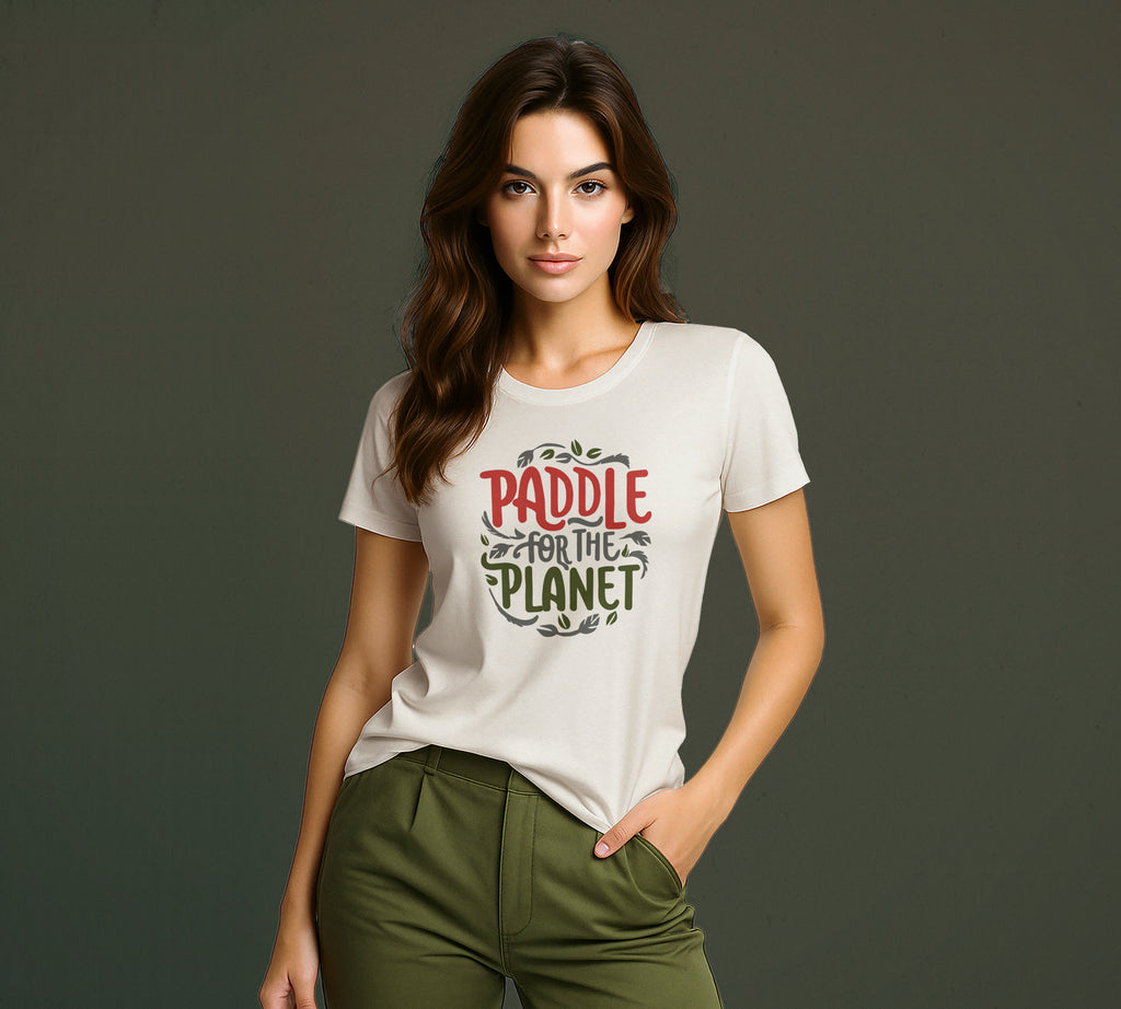 "Paddle for the Planet" Eco-Warrior T-Shirt