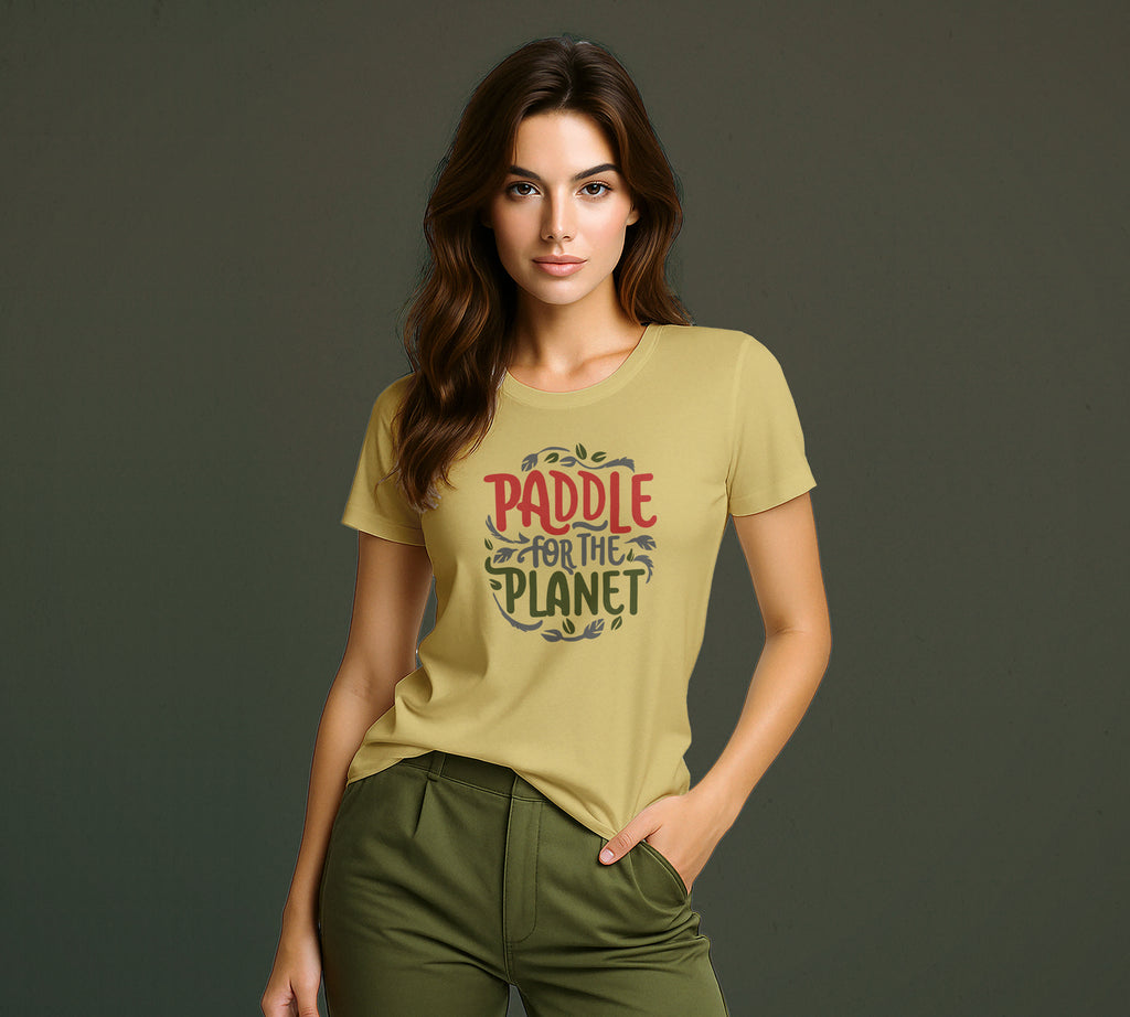 "Paddle for the Planet" Eco-Warrior T-Shirt