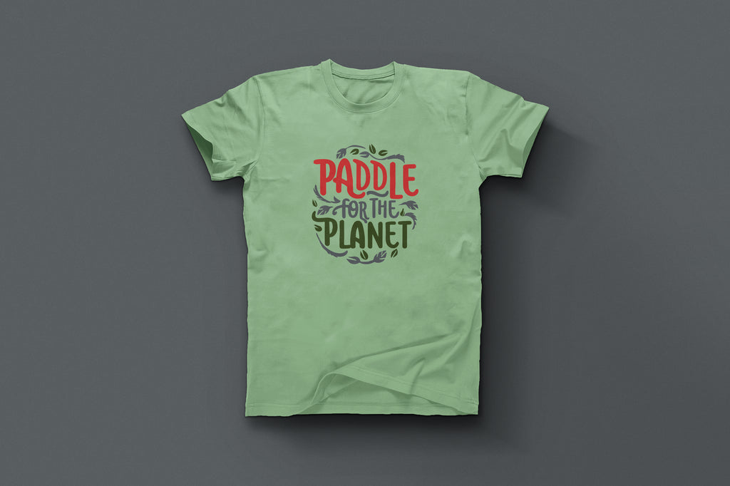 "Paddle for the Planet" Eco-Warrior T-Shirt