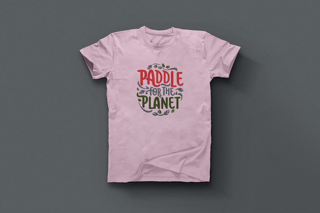 "Paddle for the Planet" Eco-Warrior T-Shirt