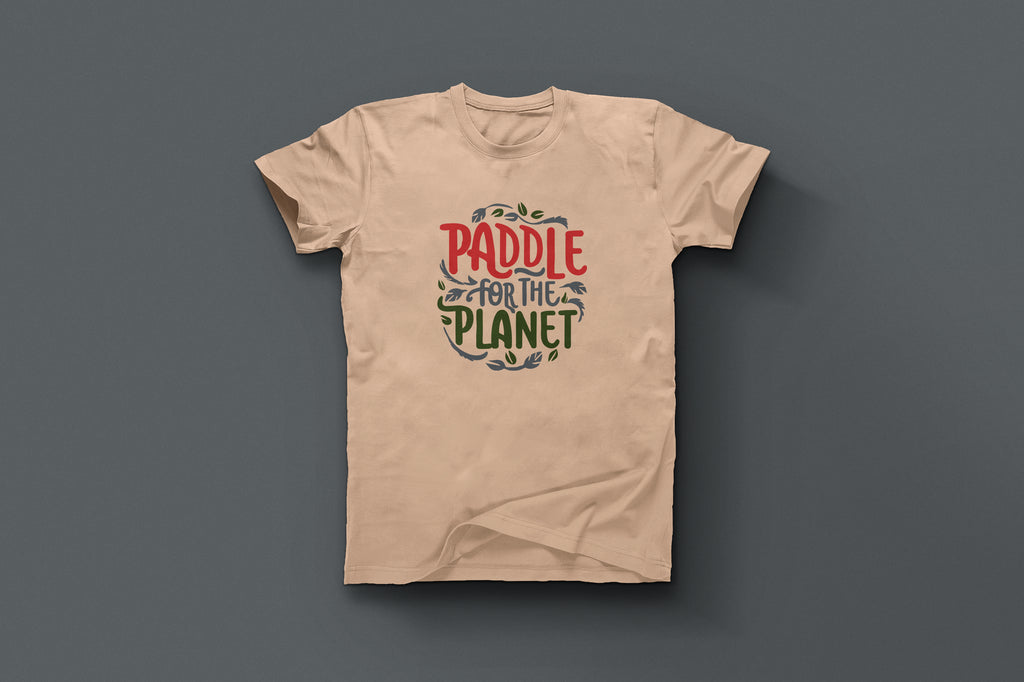"Paddle for the Planet" Eco-Warrior T-Shirt