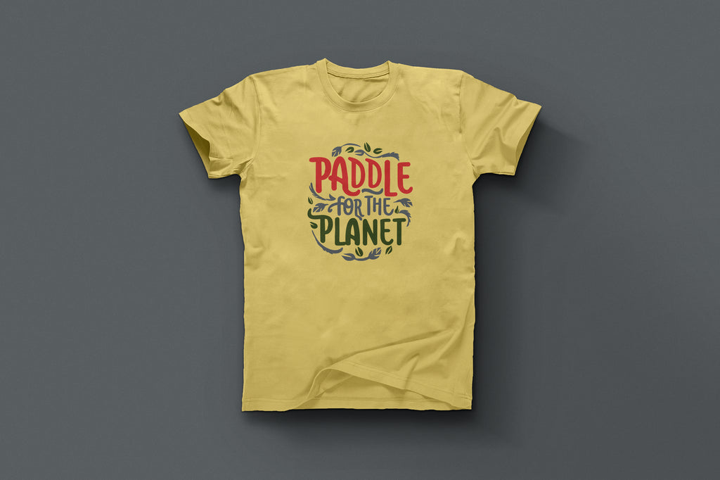 "Paddle for the Planet" Eco-Warrior T-Shirt