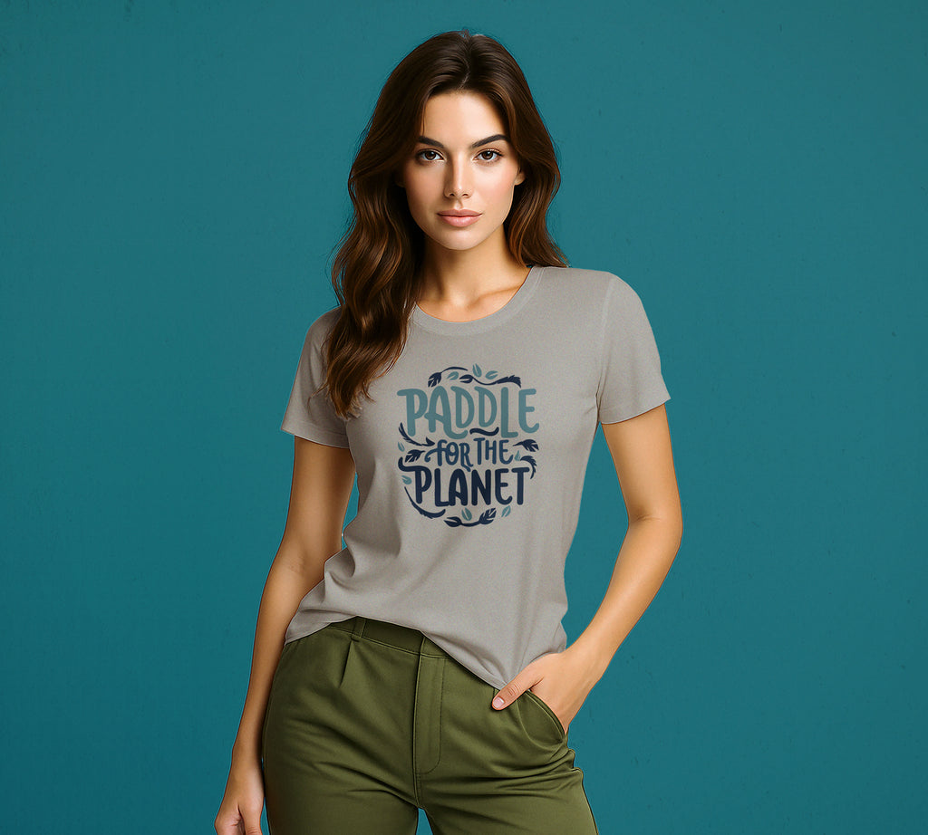 "Paddle for the Planet" Eco-Warrior T-Shirt