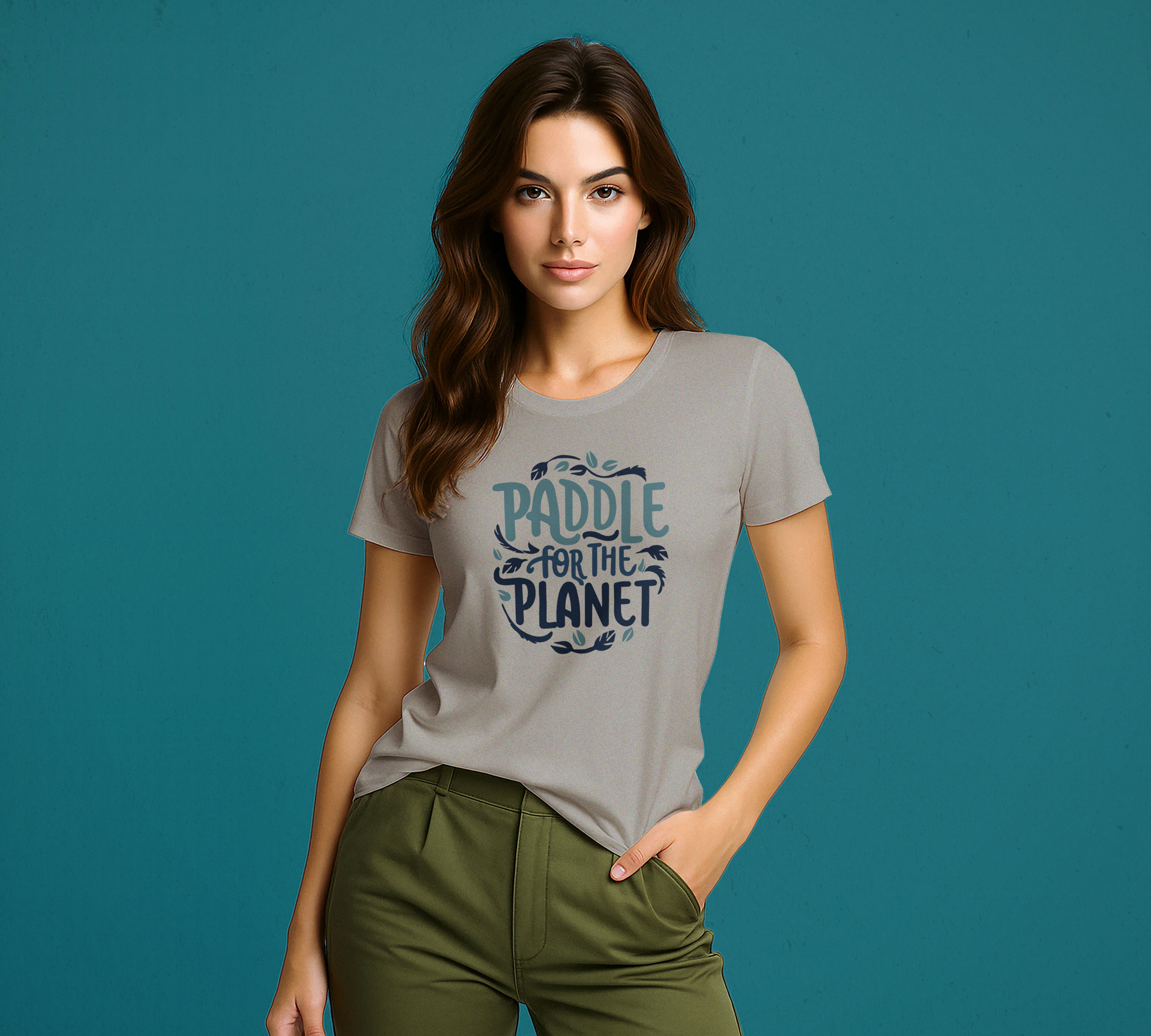 "Paddle for the Planet" Eco-Warrior T-Shirt