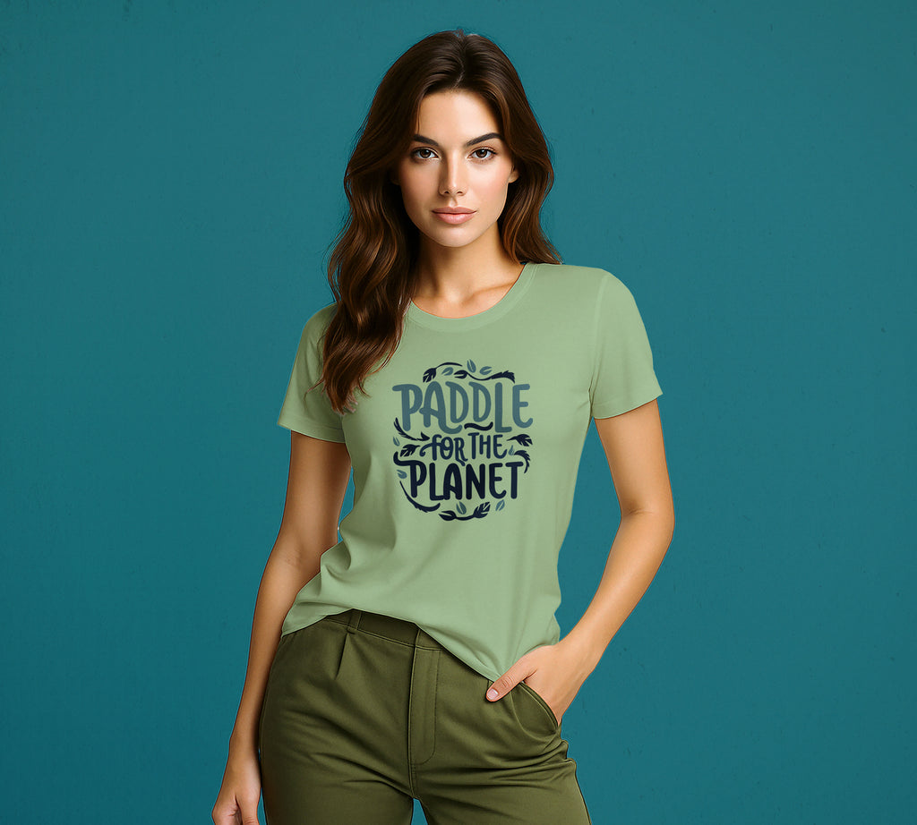 "Paddle for the Planet" Eco-Warrior T-Shirt