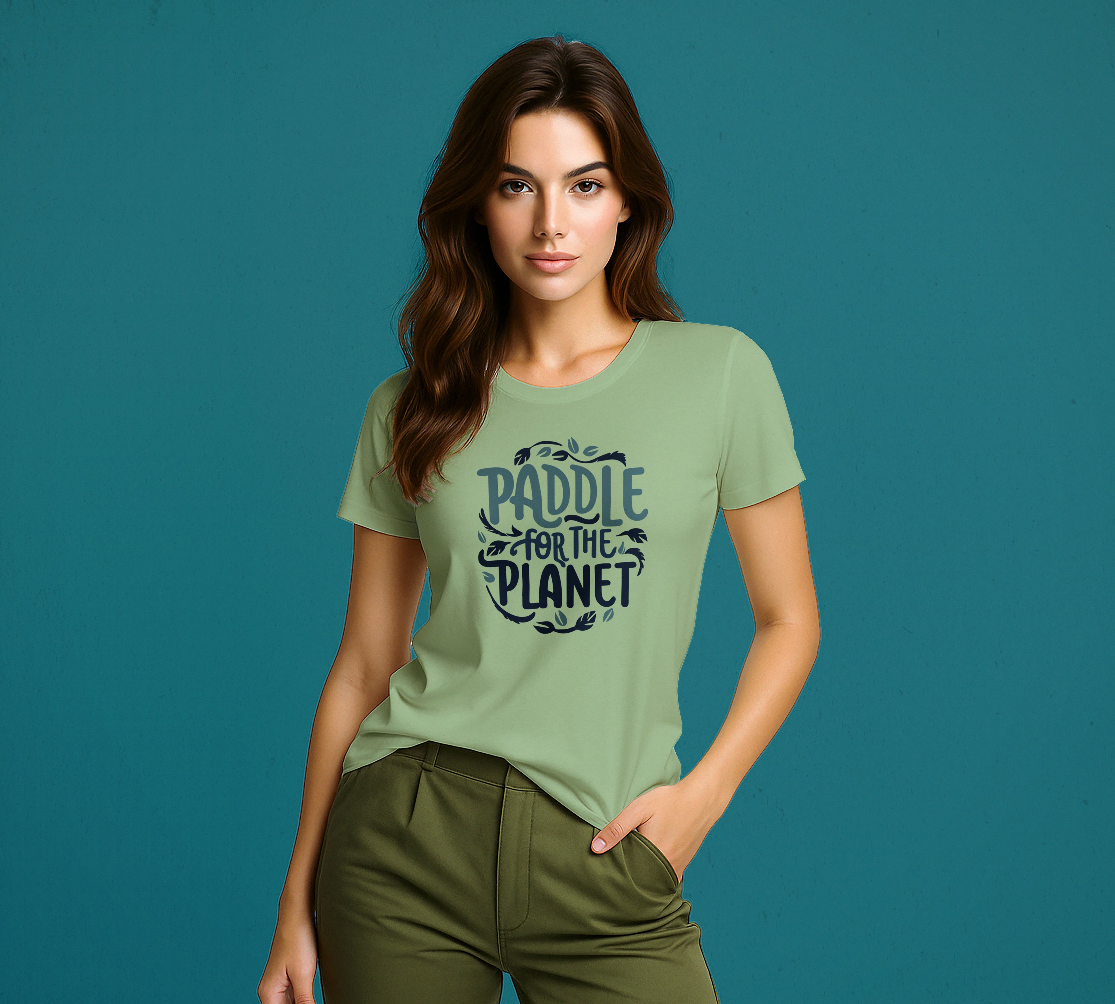 "Paddle for the Planet" Eco-Warrior T-Shirt
