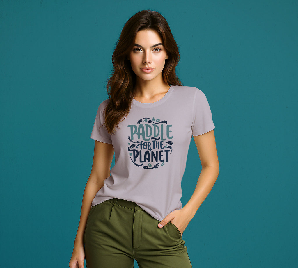 "Paddle for the Planet" Eco-Warrior T-Shirt