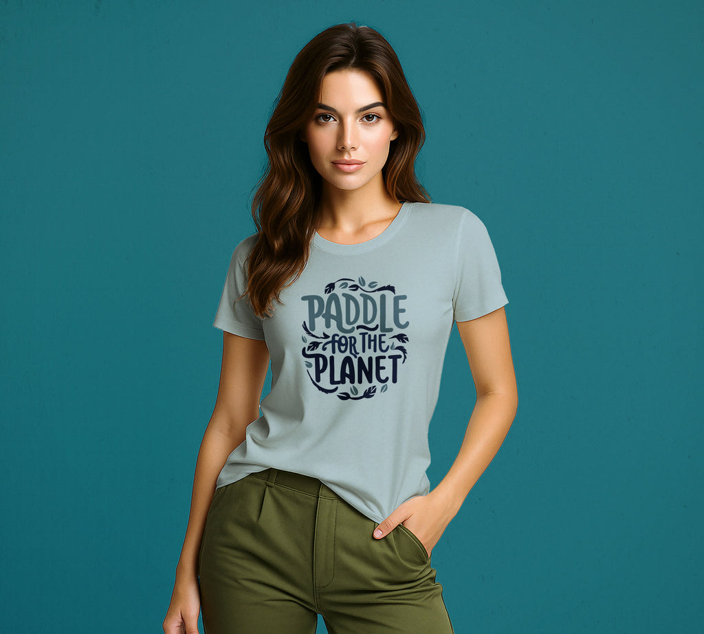 "Paddle for the Planet" Eco-Warrior T-Shirt