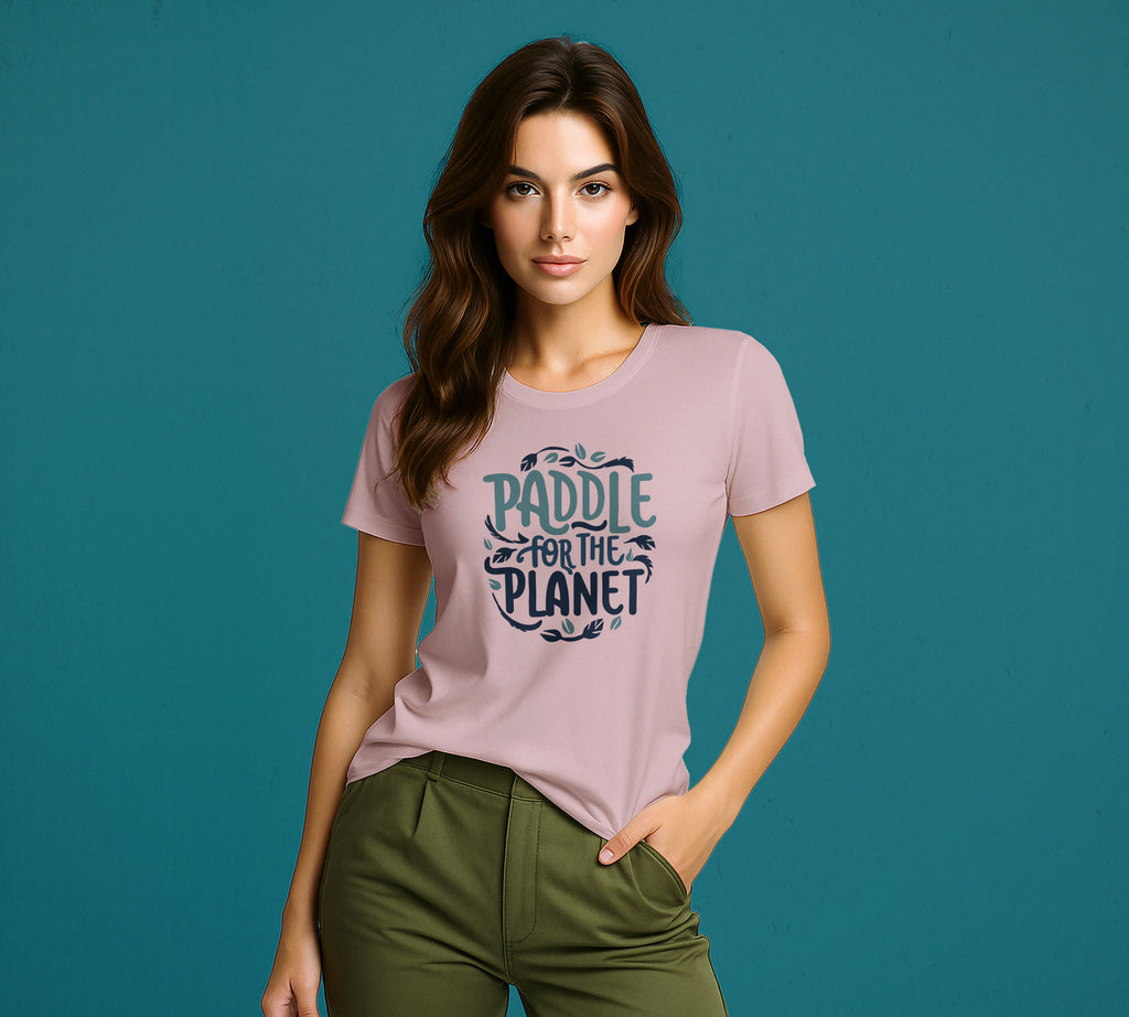"Paddle for the Planet" Eco-Warrior T-Shirt