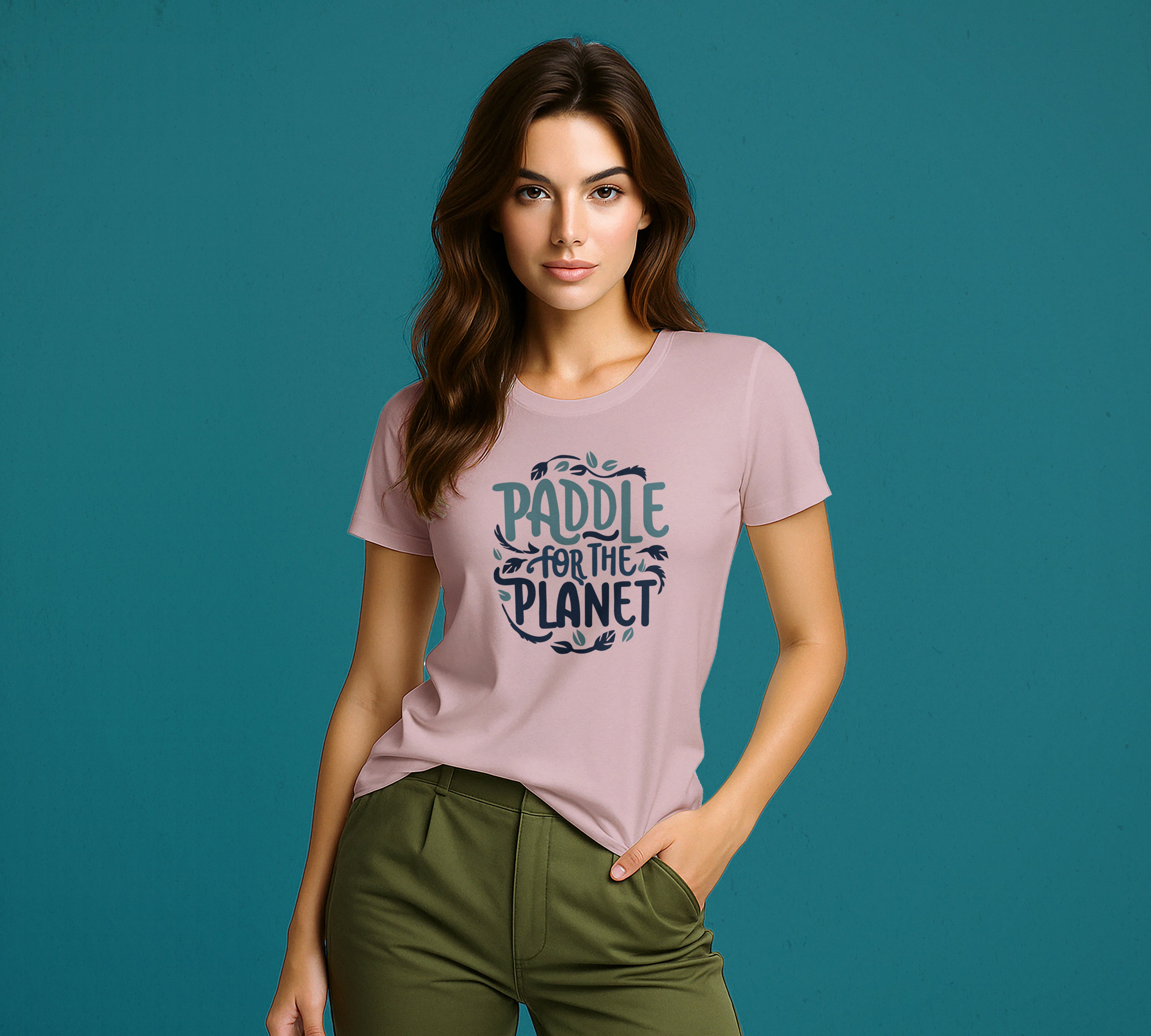 "Paddle for the Planet" Eco-Warrior T-Shirt