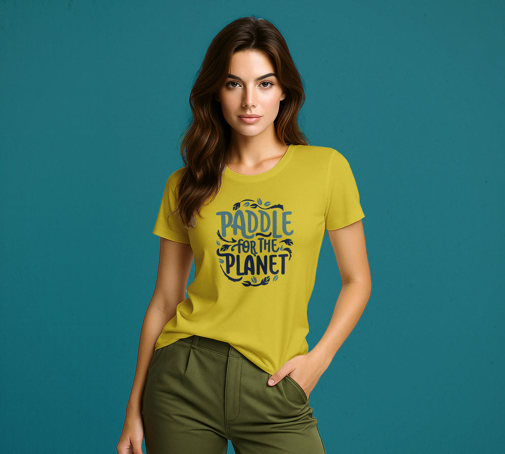 "Paddle for the Planet" Eco-Warrior T-Shirt