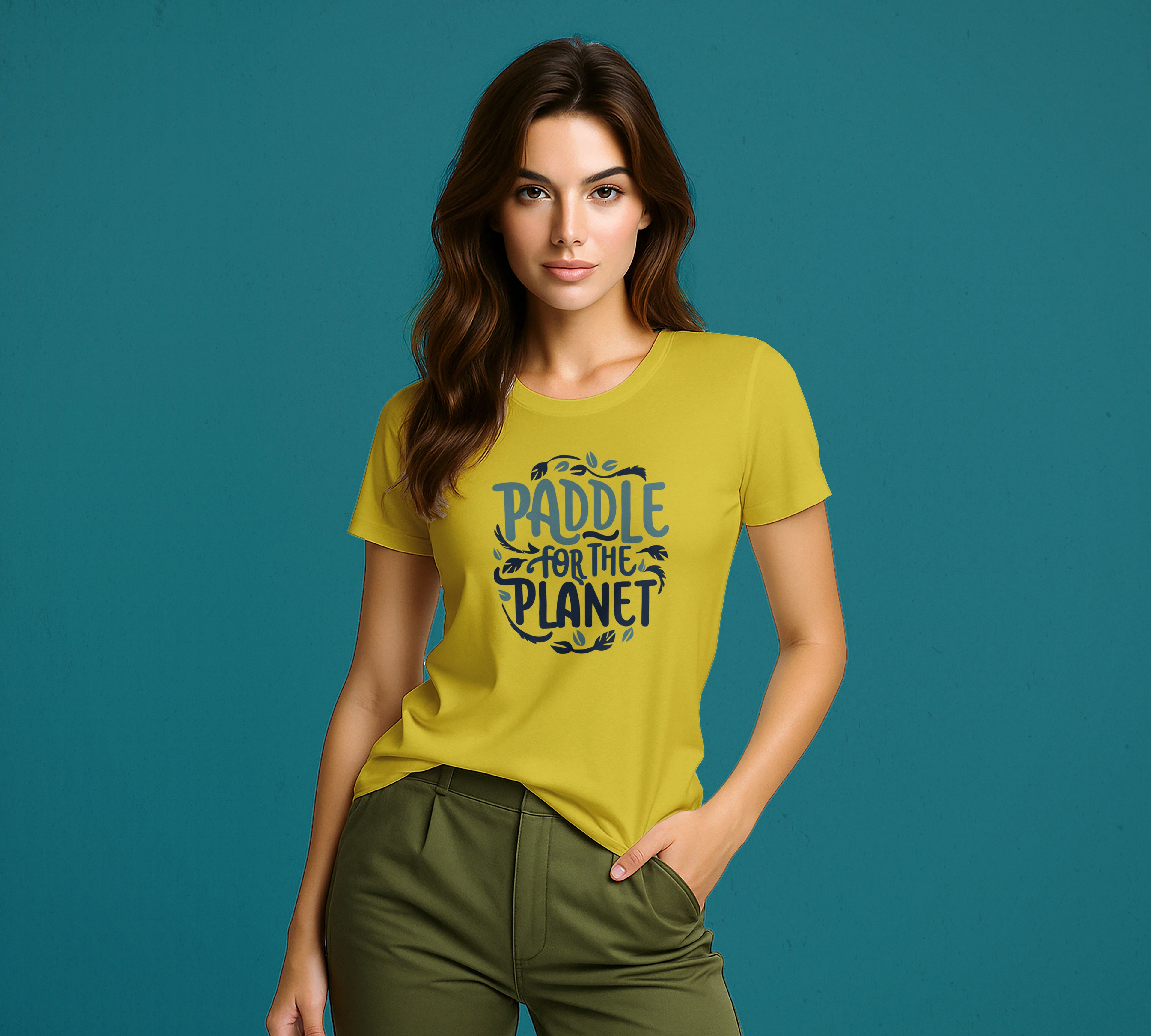 "Paddle for the Planet" Eco-Warrior T-Shirt