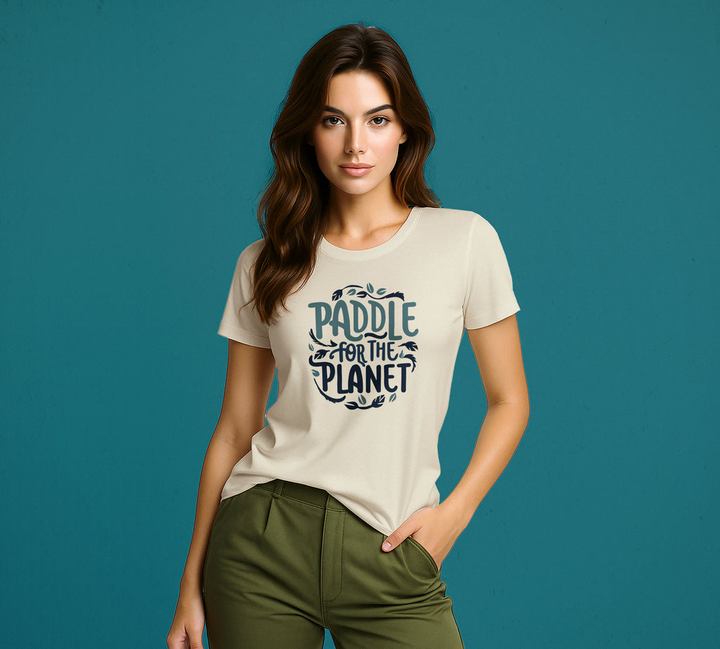 "Paddle for the Planet" Eco-Warrior T-Shirt