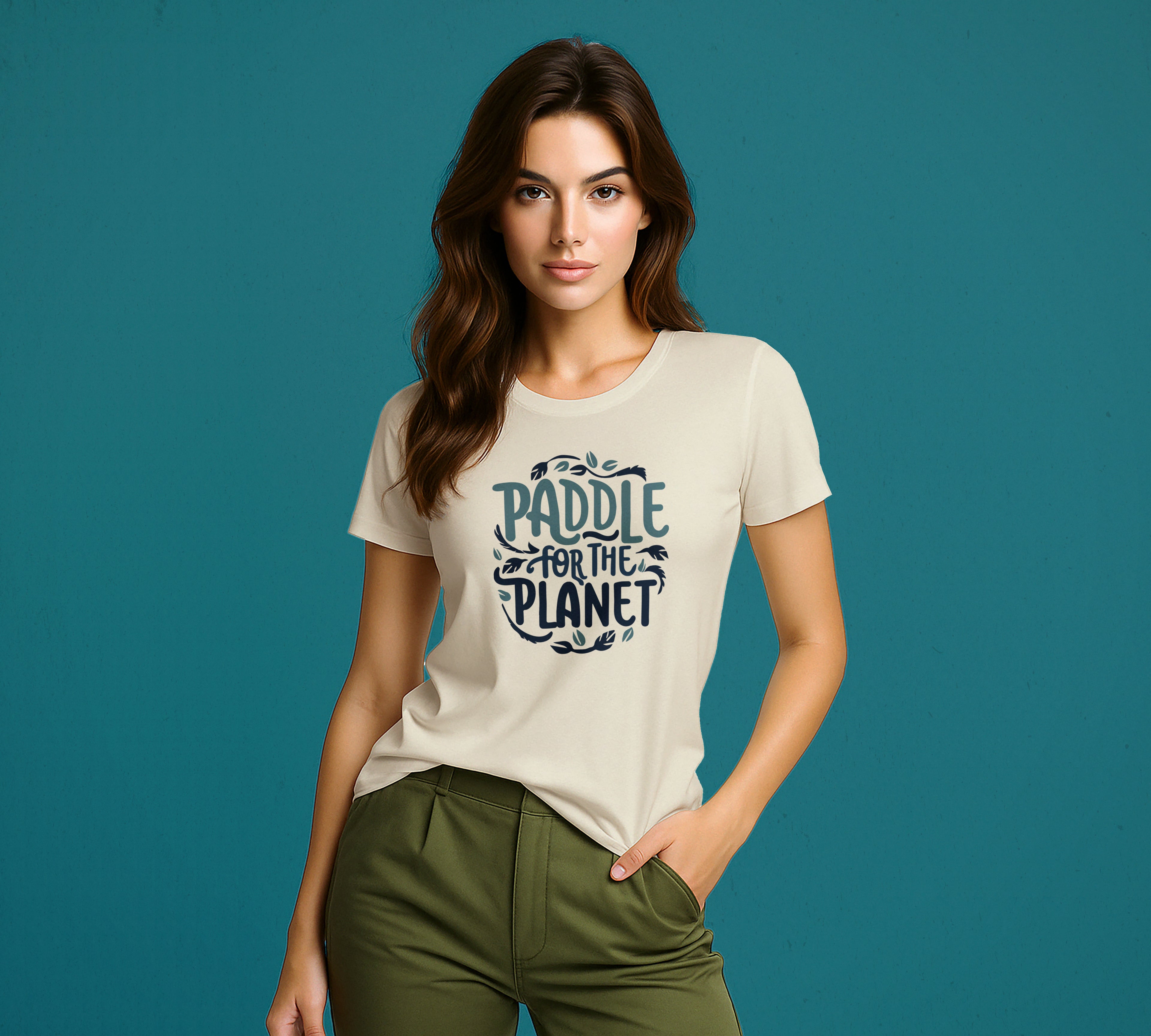 "Paddle for the Planet" Eco-Warrior T-Shirt
