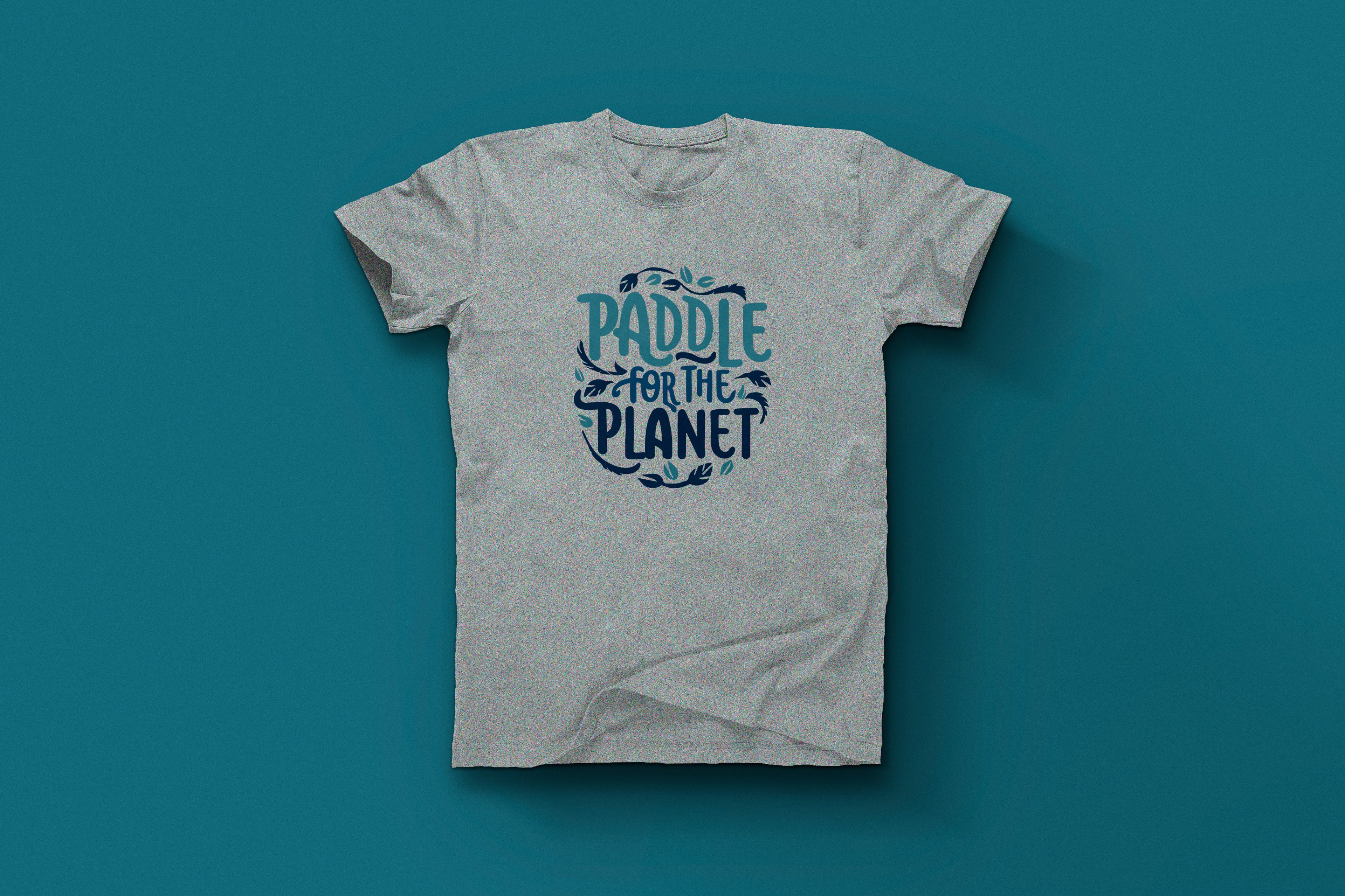 "Paddle for the Planet" Eco-Warrior T-Shirt