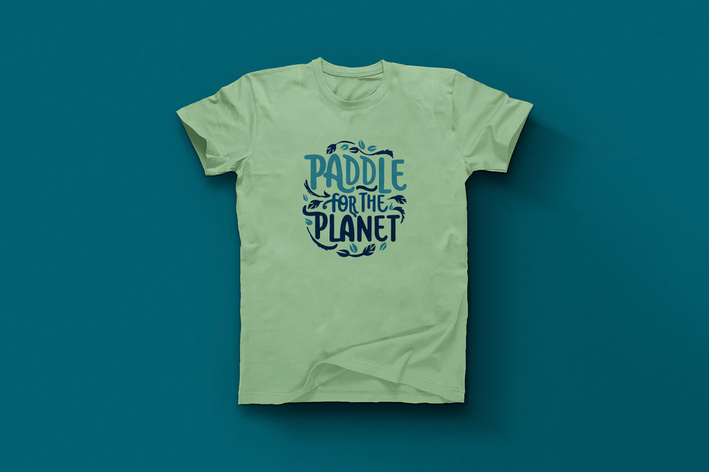 "Paddle for the Planet" Eco-Warrior T-Shirt