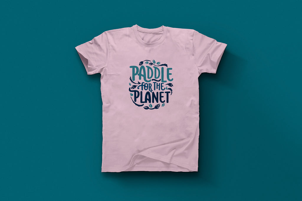 "Paddle for the Planet" Eco-Warrior T-Shirt